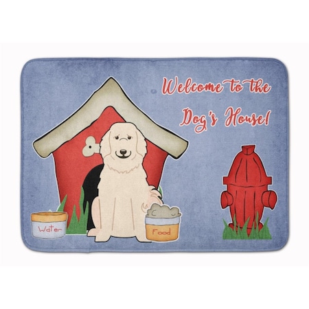 Carolines Treasures Dog House Collection Great Pyrenese Machine Washable Memory Foam Mat BB2837RUG